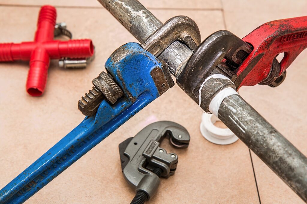 plumbing problems sometimes require a pro
