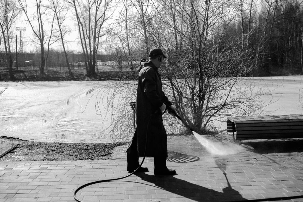 power washing